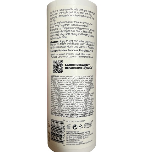 Marc Anthony Repair Bond Hair Care NEW! - Picture 3 of 4